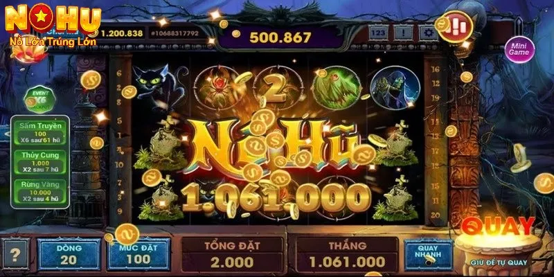 Hướng dẫn chơi hũ Thần Rừng