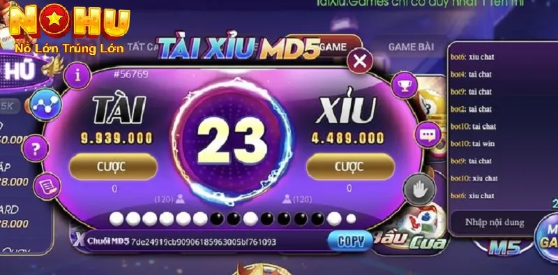 Tài Xỉu Md5